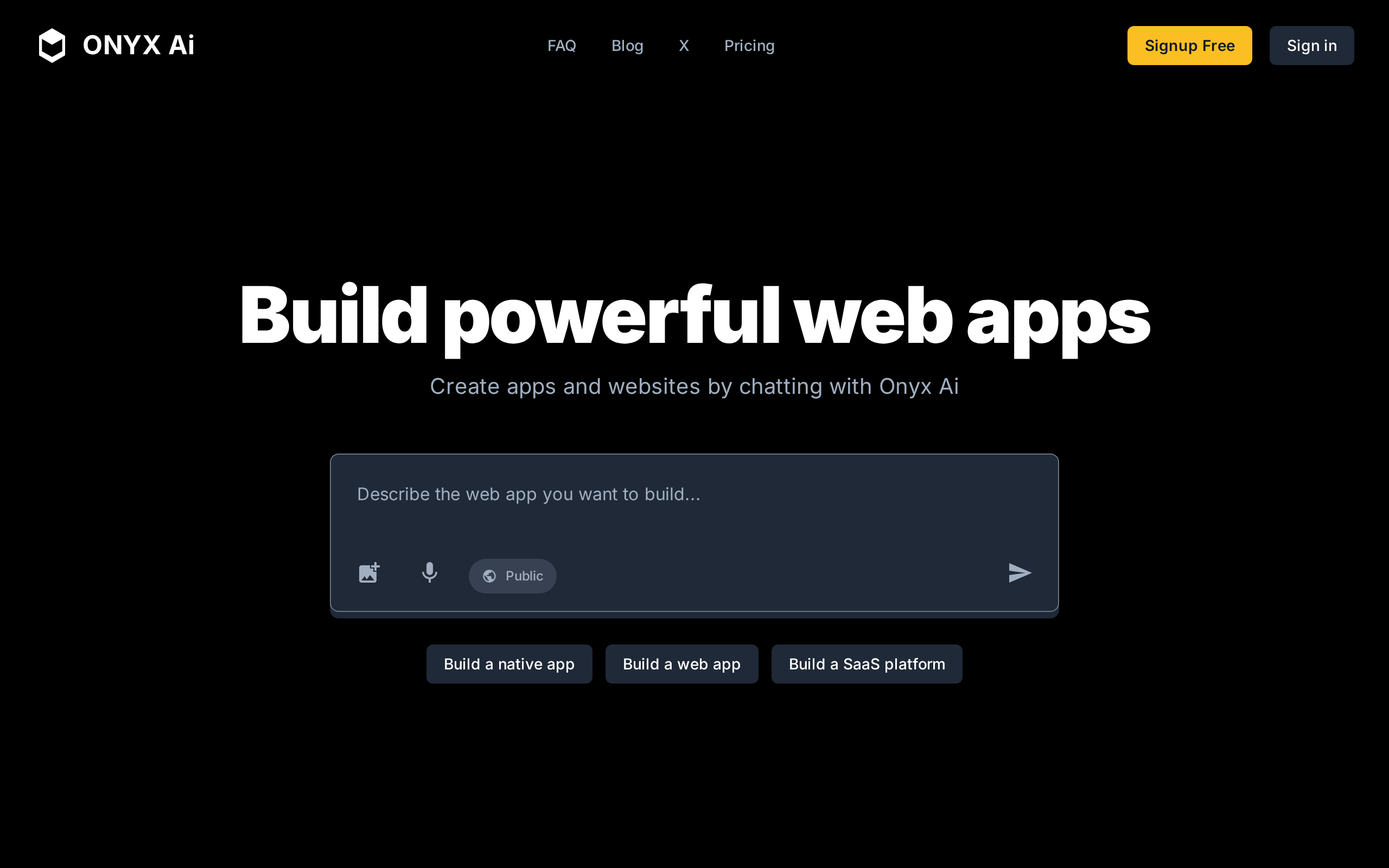 NextCoder application workspace